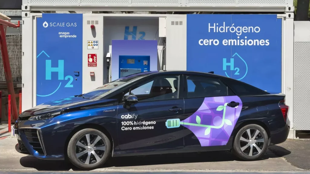 Cabify introduce en su flota los primeros turismos movidos por hidrógeno